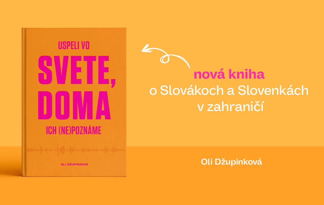 dizajn knihy má na starosti jeden z najlepších grafických dizajnérov Tomáš Kompaník z aha.slovakia.